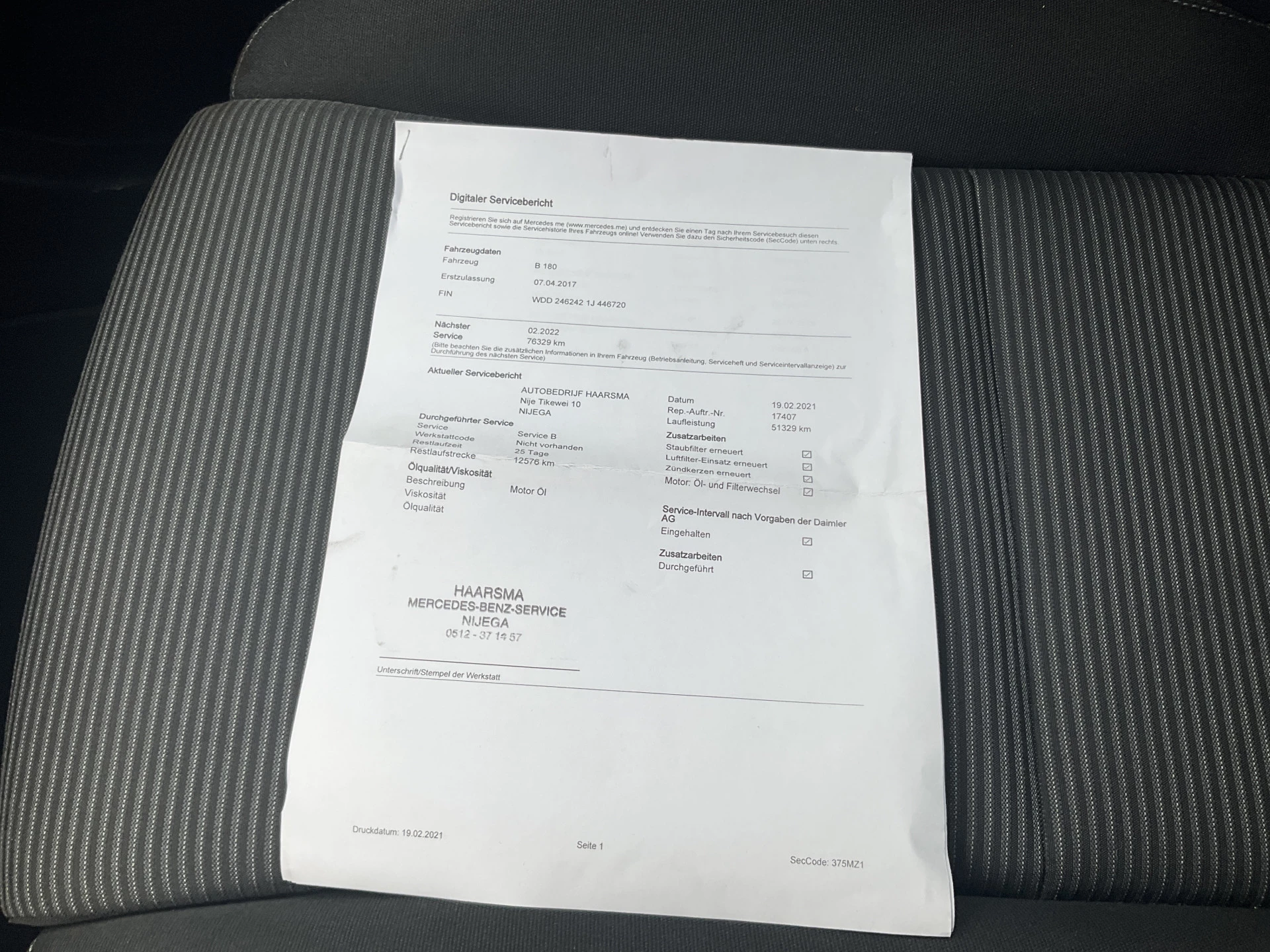 Hoofdafbeelding Mercedes-Benz B-Klasse