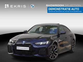 BMW i4 eDrive35 M Sportpakket | Comfort Pack | Stuurwielrand verwarmd | Trekhaak met elektrisch wegklapbare kogel | Elektrisch bediend glazen schuif-/kanteldak | Extra getint glas