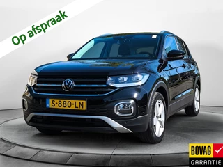 Hoofdafbeelding Volkswagen T-Cross Volkswagen T-Cross 1.0 TSI Style (111 PK) 1e-Eig & Dealer-Onderh. BOVAG-Garantie. Navigatie/Apple-Carplay/Android-Auto, Adaptive-Cruisecontrol, Parkeersensoren-V+A, Achteruitrijcamera, DAB, Sportstoelen, Licht-Zicht-Pakket, Lm-Velgen Privacy-Glas