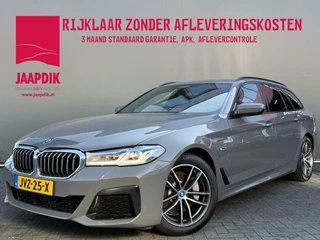 BMW 5 Serie Touring BWJ 2022 530e xDrive 184 PK High Executive M-Sport AUTOMAAT | TREKHAAK ELEKTR. | STOELVERW. | KEYLESS | ELEKTR. VERSTELBAAR | ADAPTIVE CRUISE | NAVI | CLIMA | CAMERA | PDC | LMV