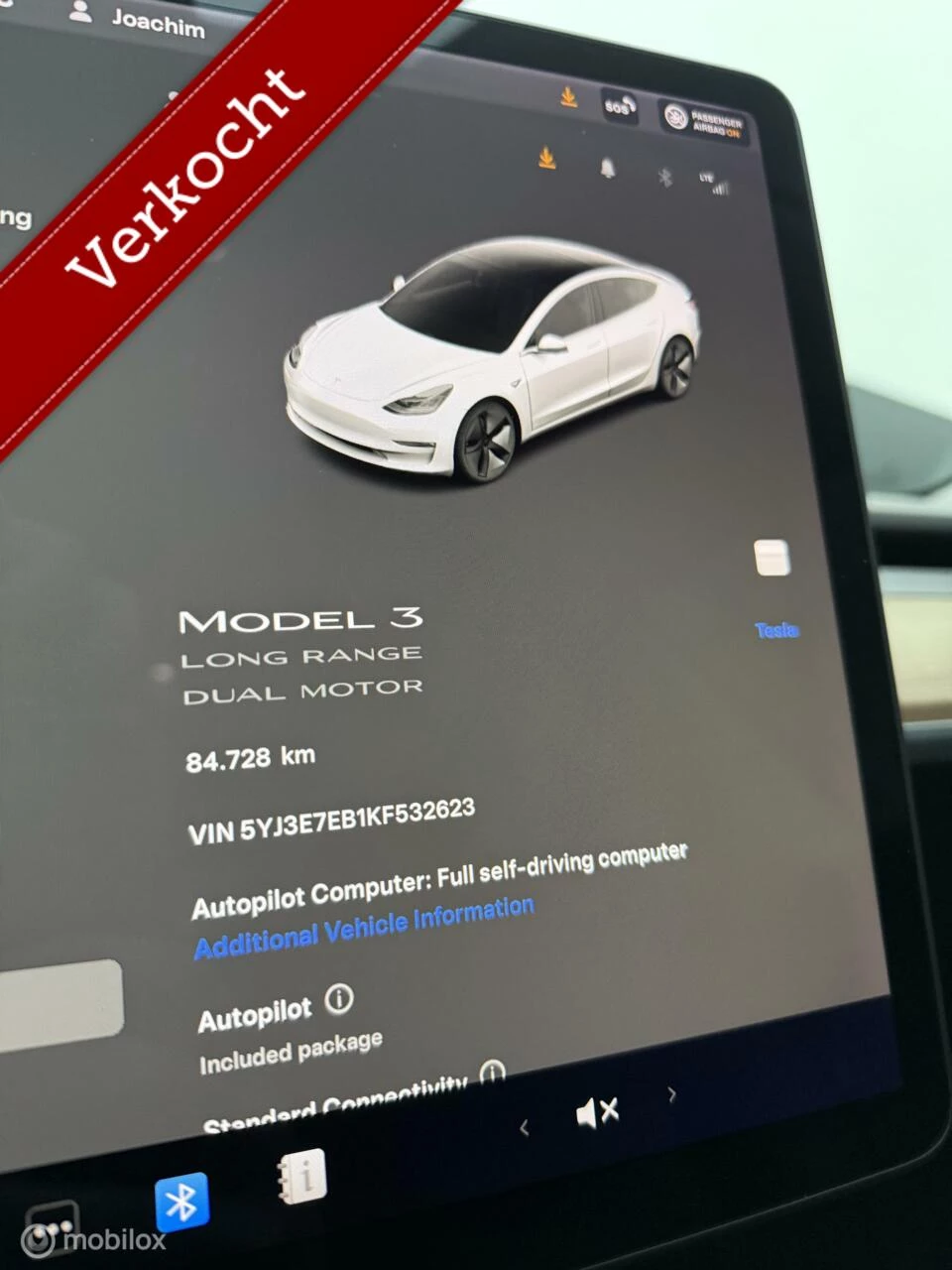 Hoofdafbeelding Tesla Model 3