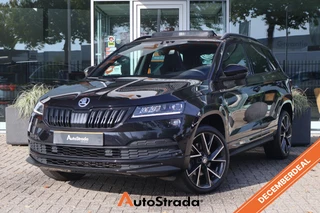 Skoda Karoq 1.5 SportLine TSI 150pk | Trekhaak | Virtual | Canton | Camera | Pano | Carplay | Climate | Stoelverwarming | ACC