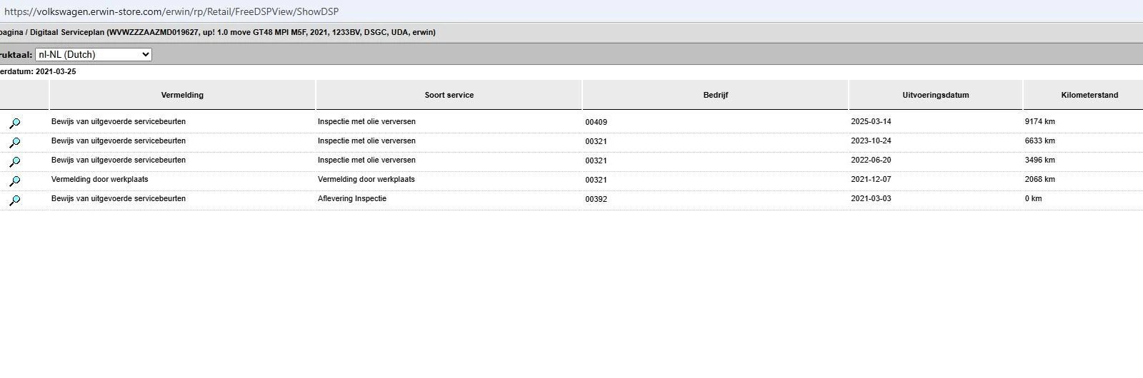 Hoofdafbeelding Volkswagen up!