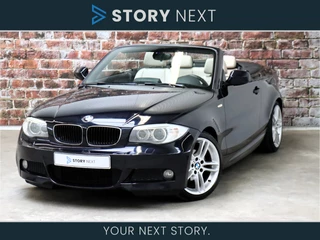 BMW 1 Serie Cabrio 118i High Executive M Sport Pakket / Navigatie Professional / Xenon / Leder / Hifi / Stoelverwarming / Climate Control / Lichtpakket / Windscherm / 18 Inch / Cruise Control / Bluetooth
