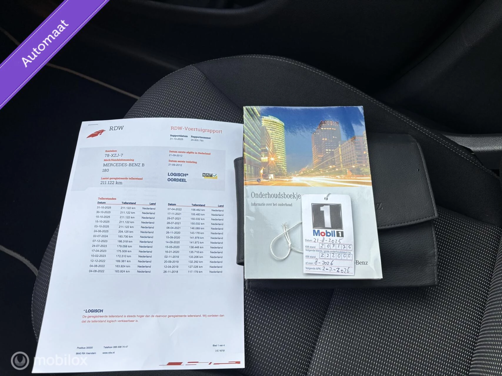 Hoofdafbeelding Mercedes-Benz B-Klasse