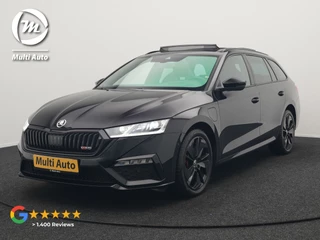 Hoofdafbeelding Škoda Octavia Škoda Octavia 1.4 TSI RS iV Plug In Hybrid 245pk Dealer O.H. PHEV | Panodak | Head Up | Adaptive Cruise | Apple Carplay | Canton Audio | Crystal LED | RS Sportstoelen Verwarmd | Keyless | Front & Lane Assist | Sportstuur Verwarmd | Navigatie | DAB |