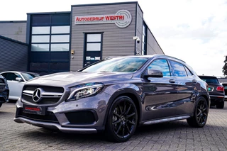 Mercedes-Benz GLA-klasse AMG 45 4MATIC | AMG Kuipstoelen | Leder/Alcantara | Stoelverwarming | Clima | 100% onderhouden |