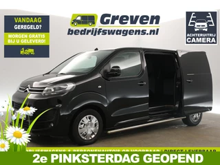 Citroën Jumpy 2.0 BlueHDI L2H1 360Camera 2xSchuifdeur Airco Carplay Cruise PDC 3 Persoons Stoelverwarming