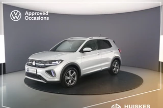 Hoofdafbeelding Volkswagen T-Cross Volkswagen T-Cross R-Line Business 1.0 TSI 115pk DSG Automaat Adaptive cruise control, Navigatie, Achteruitrijcamera, LED matrix koplampen, Stoelverwarming, Parkeersensoren, App connect