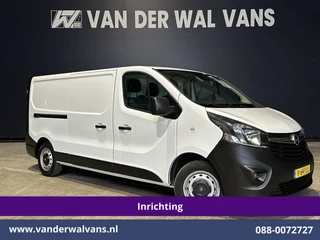 Opel Vivaro 1.6 CDTI 146pk L2H1 inrichting Euro6 Airco | Camera | Navigatie | LED | Cruiscontrol Trekhaak, Parkeersensoren, Bijrijdersbank