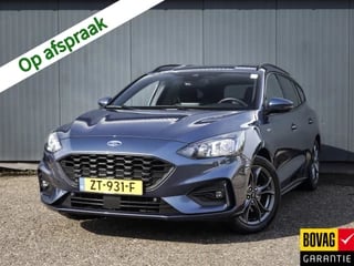 Ford Focus Wagon 1.0 EcoBoost ST Line Business (126 PK) 1e-Eig, Ford-Dealer-Onderh, 12-Mnd-BOVAG, NL-Auto, Navigatie/Apple-Carplay/Android-Auto, Cruisecontrol, Keyless-Entry/Start, Parkeersensoren-V+A, Licht-Zicht-Pakket, Sportstoelen, Stoelverwarming, Stuurverwarming, Lm-Velgen-17Inch, Privacy-Glas