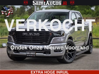 Dodge Ram 1500 Night Premium | Full Option | De Meest Luxe Pick-Up in zijn Klasse | Comfortabele Dubbele Cabine met Royale 5 Zitplaatsen | BPM vrij | Nu Leverbaar uit Voorraad | Voorraad Nr 2215 - 4984