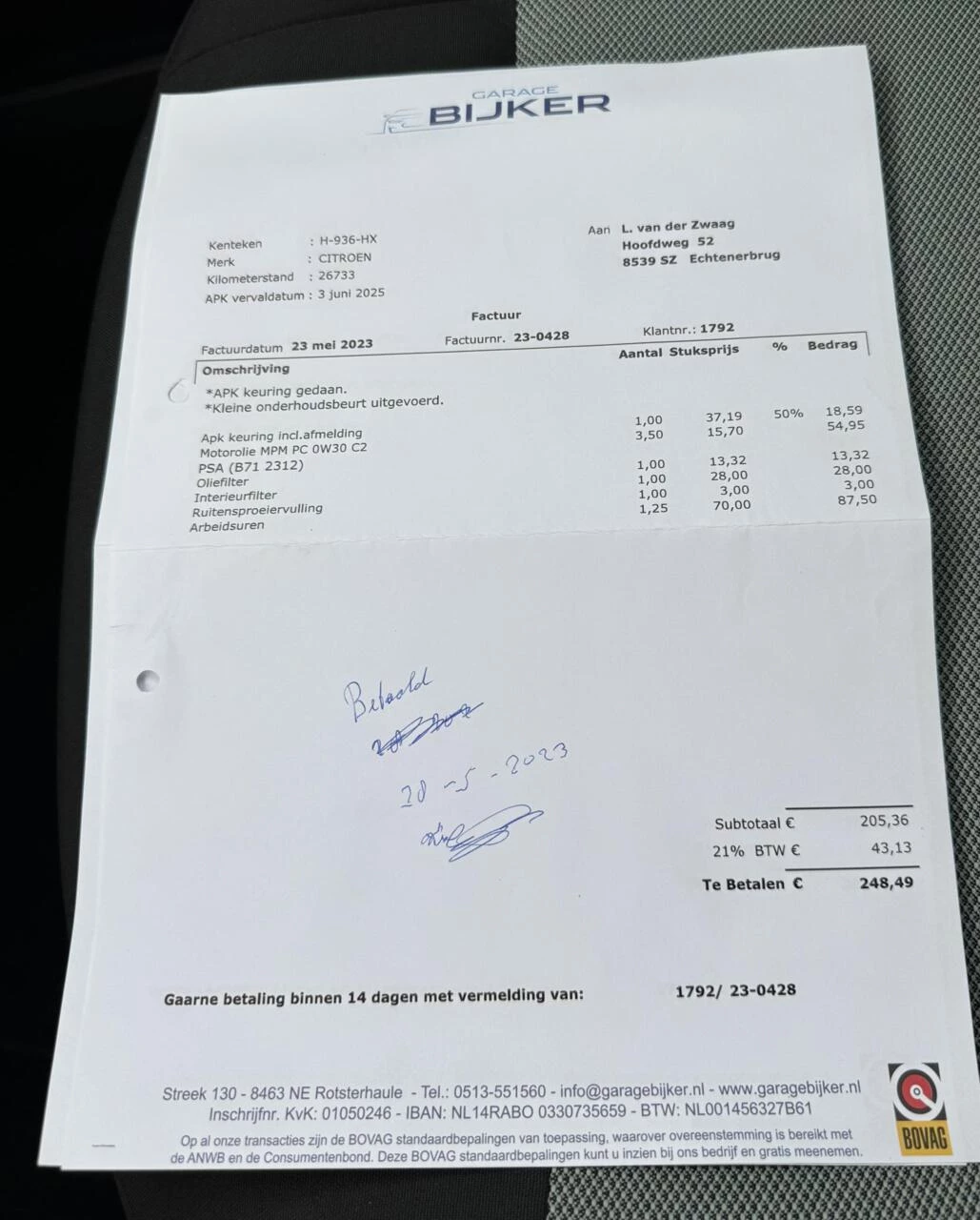 Hoofdafbeelding Citroën Berlingo