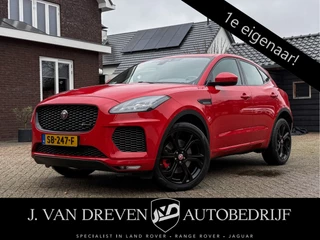 Hoofdafbeelding Jaguar E-PACE Jaguar E-PACE 2.0 P250 AWD First Edition Black Pack - Eerste eigenaar! R-dynamic, Cruise, Elek. verw. stoelen, Stuurverw. Airco!