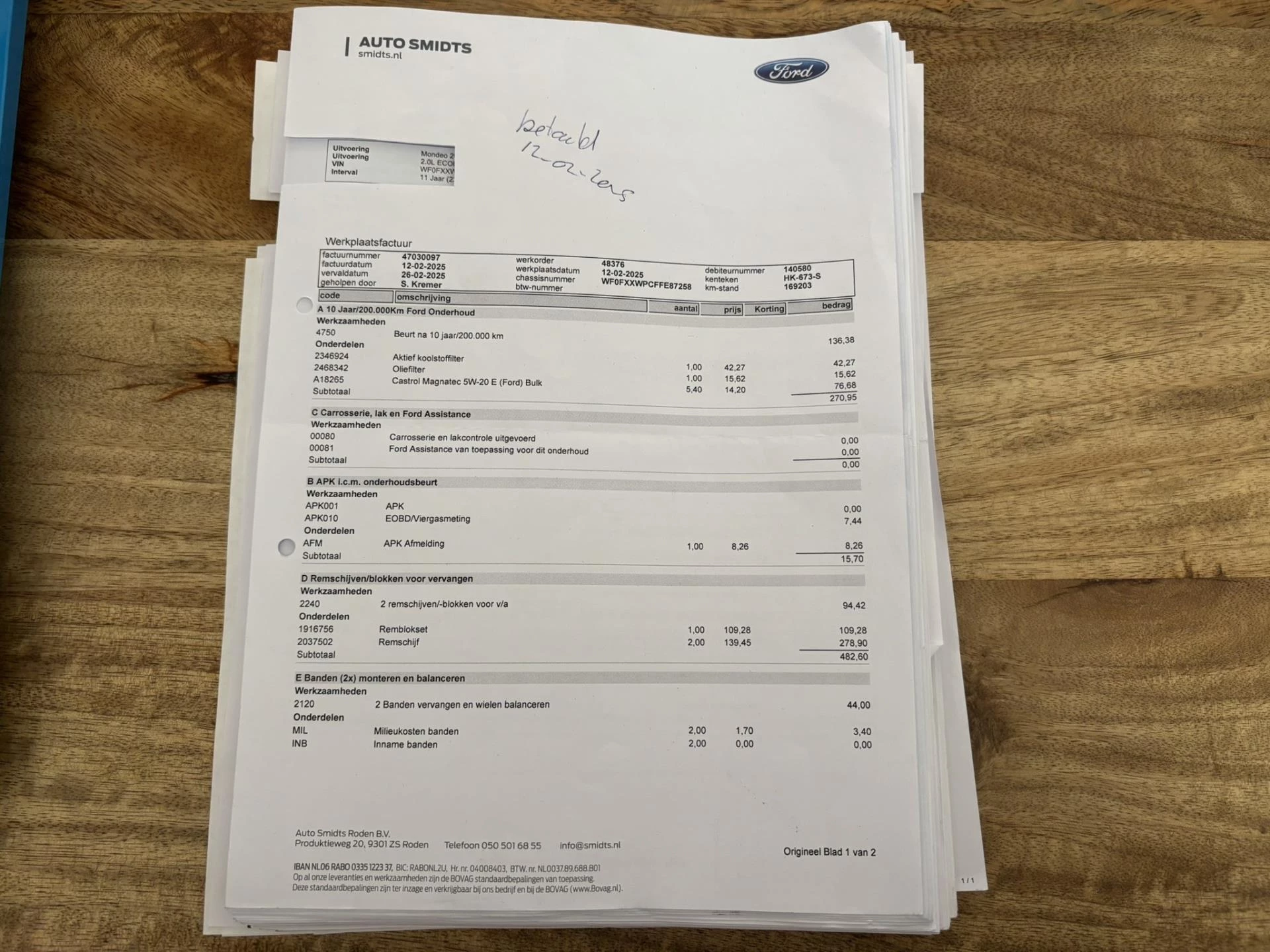 Hoofdafbeelding Ford Mondeo