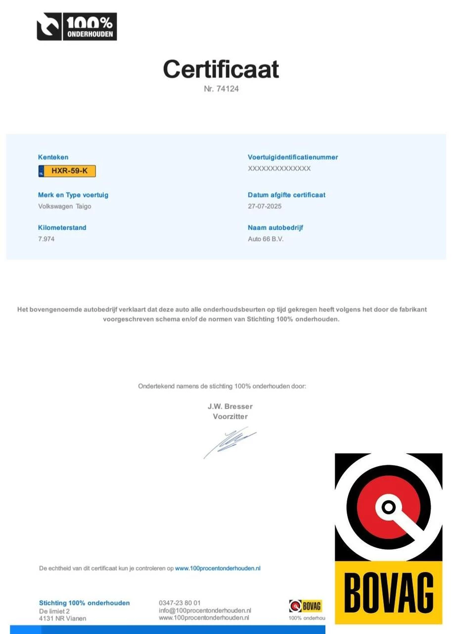 Hoofdafbeelding Volkswagen Taigo