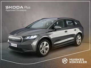 Hoofdafbeelding Škoda Enyaq iV Skoda Enyaq 60 Selection 180pk Automaat Achteruitrijcamera, Navigatie, Adaptive cruise control, LED koplampen, Airco, App connect, Parkeersensoren, DAB, Radio, Bluetooth