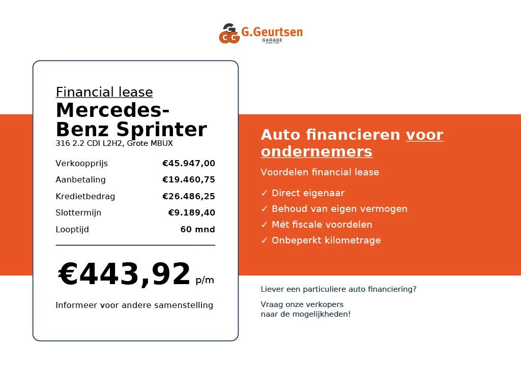 Hoofdafbeelding Mercedes-Benz Sprinter