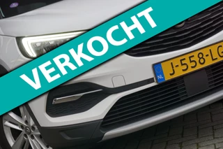 Opel Grandland X 1.2 130PK Executive | White Jade | Half-Leder/Carplay/Elek.lendesteun/Trekhaak - Chique!