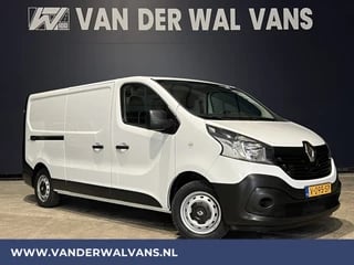 Renault Trafic 1.6 dCi 126pk L2H1 Euro6 Airco | 2x zijdeur | Navigatie | Trekhaak | Cruisecontrol Parkeersensoren, Bijrijdersbank