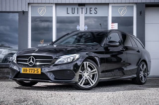 Mercedes-Benz C-klasse Estate 180 AMG Sport Pano-dak I Burmester I Leder I Camera I Elek.klep I 19'' I Org.NL