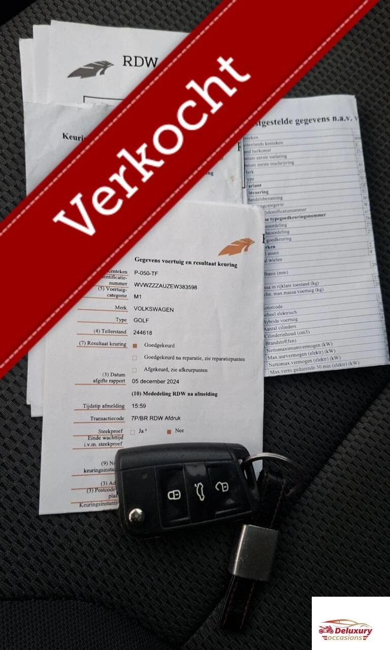 Hoofdafbeelding Volkswagen Golf