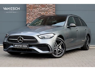 Mercedes-Benz C-Klasse Estate 300 e AMG Line Premium+ | Distronic+ | Panoramadak | Trekhaak | Memory | HUD | Digital Light | Verwarmd Stuurwiel | Advanced Sound System | Keyless Go | Surround Camera |
