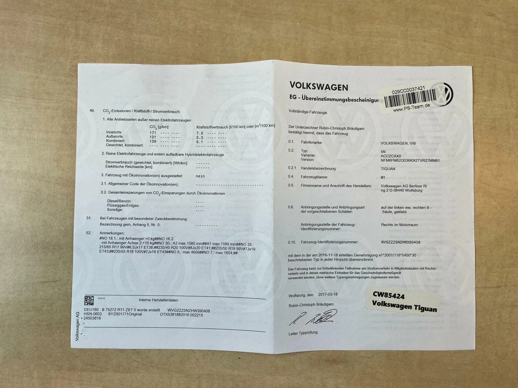 Hoofdafbeelding Volkswagen Tiguan