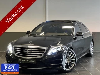 Mercedes S-klasse 350 LANG ChauffeursPakket | FULL | TV | 4x Massage | Netflix | Pano | NightVision | 360 Camera |