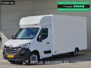 Renault Master 145PK Lowliner Bakwagen LED Airco Cruise Euro6 Meubelbak Koffer 21m3 Airco Cruise control