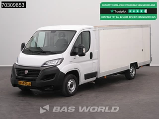 Fiat Ducato 136pk 3.0L CNG Trekhaak 426cm Lang Zijdeur Bakwagen Airco Cruise LED Airco Cruise Aardgas Erdgas Airco Trekhaak Cruise control