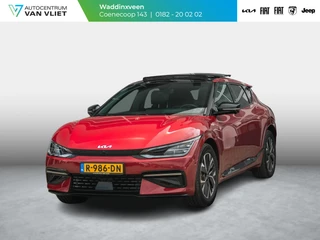 Kia EV6 GT-Line 77.4 kWh schuifkanteldak l Stoelverwarming en stoel ventilatie l Meridian soundsysteem