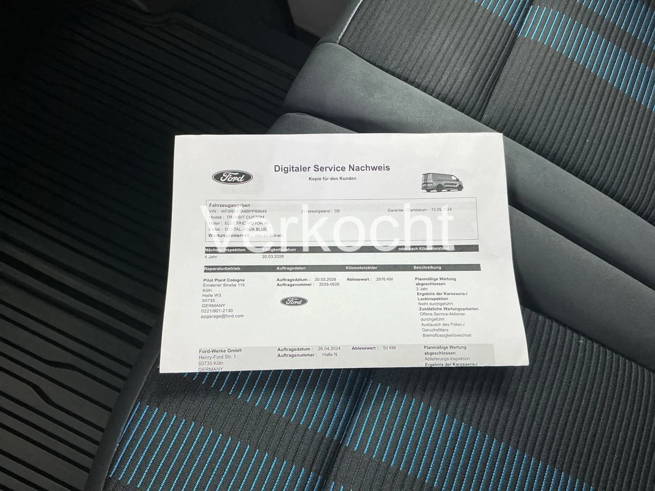 Hoofdafbeelding Ford E-Transit Custom