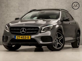 Mercedes-Benz GLA 180 AMG Night Upgrade Automaat (SCHUIFDAK, GROOT NAVI, CLIMATE, CAMERA, LEDER/ALCANTARA, STOELVERWARMING, SPORTSTOELEN, GETINT GLAS, ELEK ACHTERKLEP, NIEUWE APK, NIEUWSTAAT)