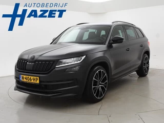 Hoofdafbeelding Škoda Kodiaq Skoda Kodiaq 1.5 TSI 150 PK DSG AUT. 7-PERS SPORTLINE *MAT ZWART* + ADAPTIVE CRUISE | VIRTUAL COCKPIT | CAMERA | 20 INCH