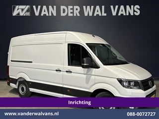 Volkswagen Crafter 2.0 TDI 177pk 3500kg Trekhaak Achterwiel aandrijving L3H3 L2H2 Inrichting Euro6 Airco | Camera | Navigatie | Apple Carplay Android Auto, Cruiscontrol, Chauffeursstoel, Verwarmde Voorruit, Parkeersensoren
