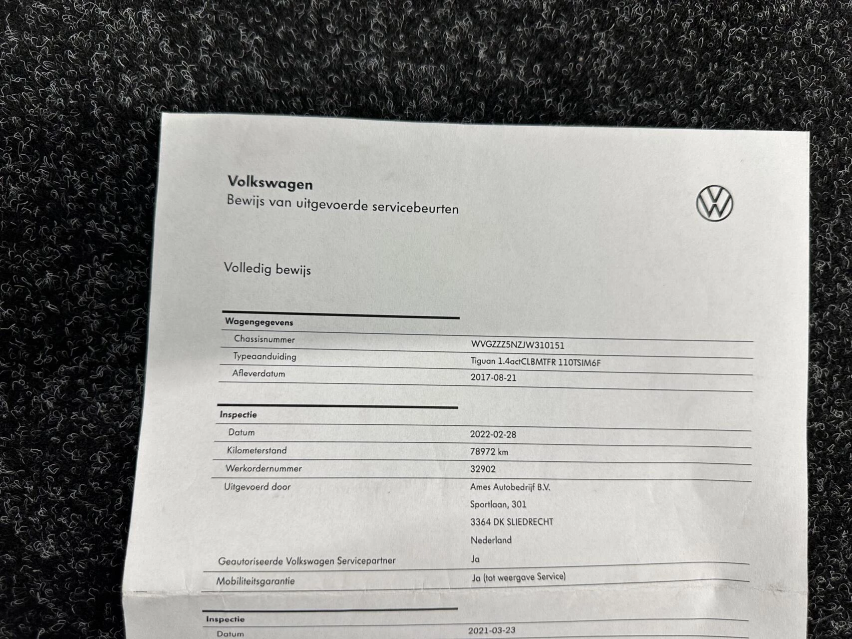 Hoofdafbeelding Volkswagen Tiguan