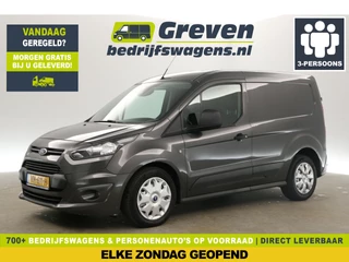 Ford Transit Connect 1.6 TDCI L1H1 Airco Cruise Parkeersensoren 3 Persoons Elektrpakket Schuifdeur