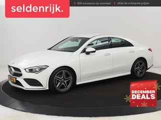 Mercedes-Benz CLA-klasse 180 AMG | Carplay | Stoelverwarming | Camera |  Navigatie | Leder/Alcantara | Sfeerverlichting | Park Assist | Full LED | Widescreen | Climate control | Sportstoelen | Cruise control