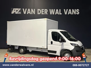 Peugeot Boxer 2.2 BlueHDi 141pk Bakwagen 436cm Lang Laadklep Euro6 Airco | 1055kg laadvermogen | Cruisecontrol Bijrijdersbank.
