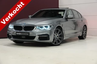 BMW 5 Serie 540i High Executive M-Sport | Pano | Bowers & Wilkens | Nachtzicht | Schermen Achter | Trekhaak | Memory | ACC |