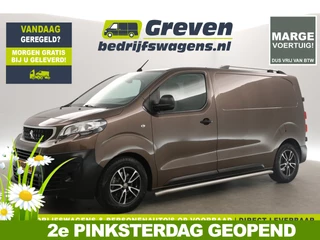 Peugeot Expert 226S 1.6 BlueHDI | MARGE! | Automaat Airco Cruise Carplay Trekhaak Navi 3 Persoons 16"LMV