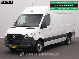 Mercedes Sprinter 317 CDI 2025-Model Automaat L2H2 170PK LED Xenon Navi Airco Cruise Camera MBUX CarPlay Parkeersensoren Stoelverwarming Euro6 L2 Airco Cruise control