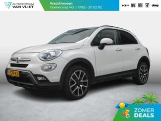 Fiat 500 X 1.4 Turbo MultiAir Lounge | Beats Audio! | Xenon | Navi | Clima | Stoelverwarming | Keyless