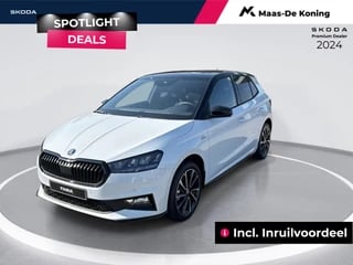 Skoda Fabia 1.0 TSI Monte Carlo | 17" lichtmetalen velgen procyon aero | Charging | Incl. Inruilvoordeel |