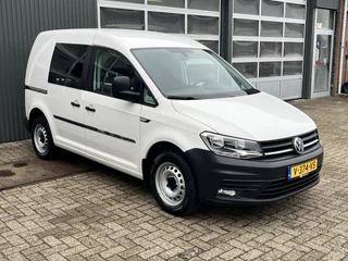 Volkswagen Caddy 2.0 TDI L1H1 Airco Cruise controle Trekhaak 1400kg trekgewicht Telefoon verbinding kastinrichting 1e eigenaar 2-Persoons Euro 6