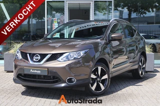Nissan Qashqai 1.2 N-Connecta DIG-T | 360 Camera | Keyless | Navi | Cruise | Climate | LED | Trekhaak | Panoramadak 
