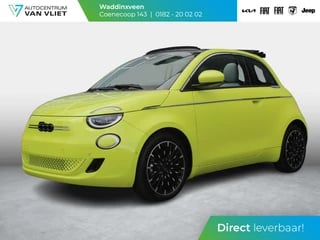 Hoofdafbeelding Fiat 500e Fiat 500e La Prima Cabrio 42 kWh | Pack Tech | Pack La Prima | Pack Comfort | Italian Upgrade Actie | SEPP Subsidie €2.950,-