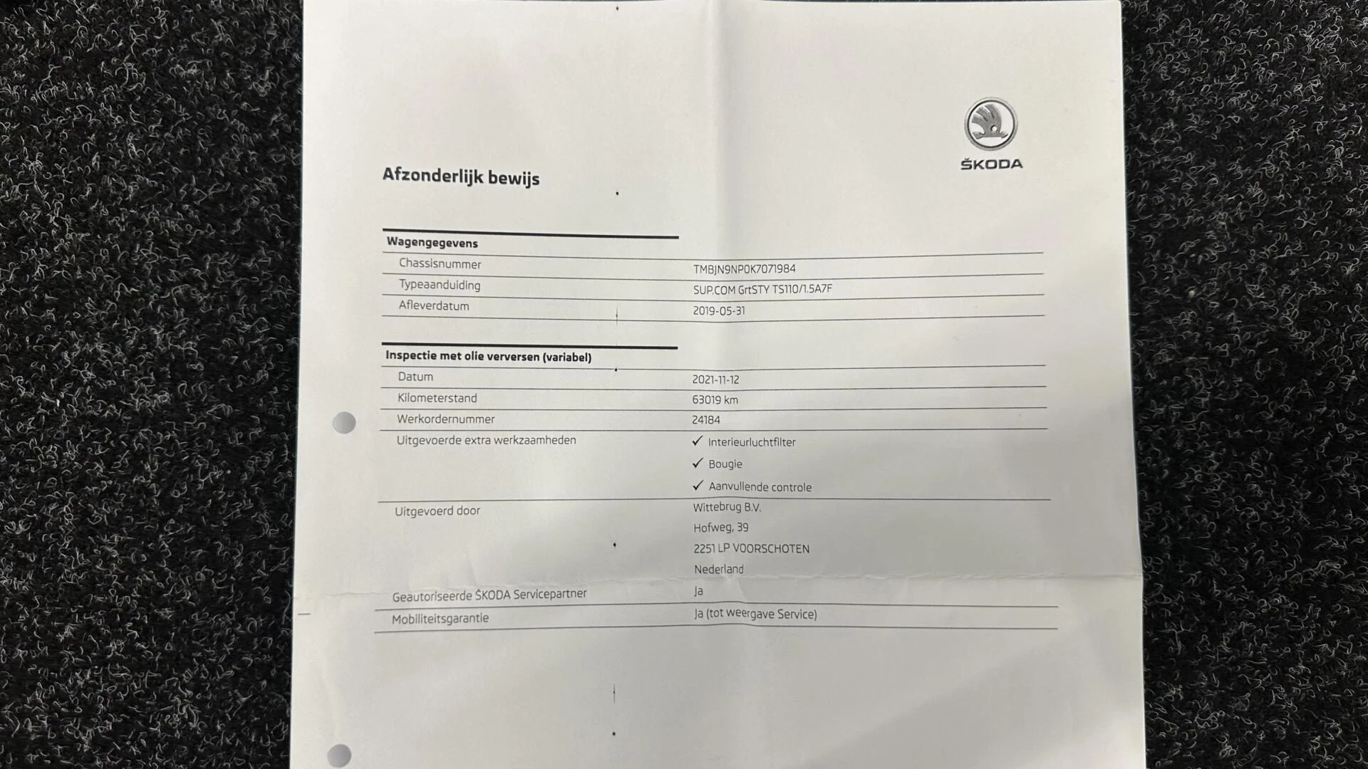 Hoofdafbeelding Škoda Superb