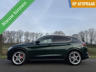 Alfa Romeo Stelvio 2.0t Q4 280pk Luxery, My21, Verde Visconti, Uniek!!